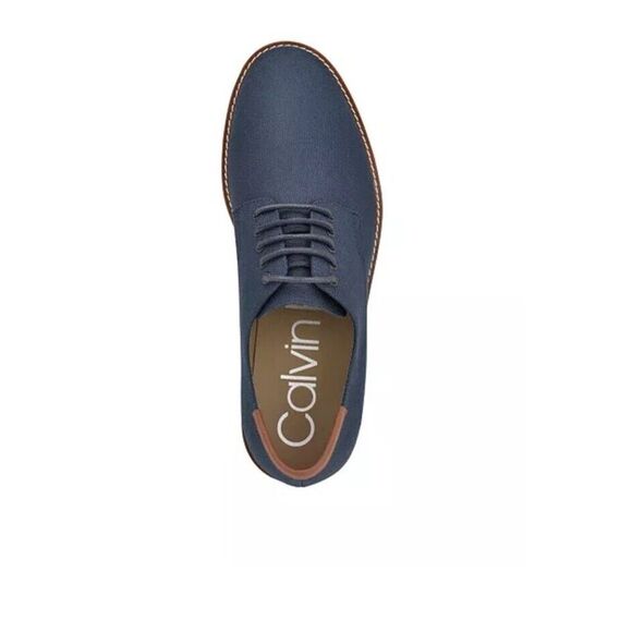 Calvin Klein Adeso Lace Up Navy /White Shoes Men\'s‎ Size 7.5 New main image 8